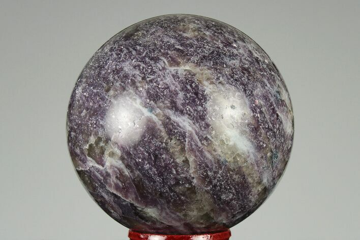 Sparkly, Purple Lepidolite Sphere - Madagascar #191498